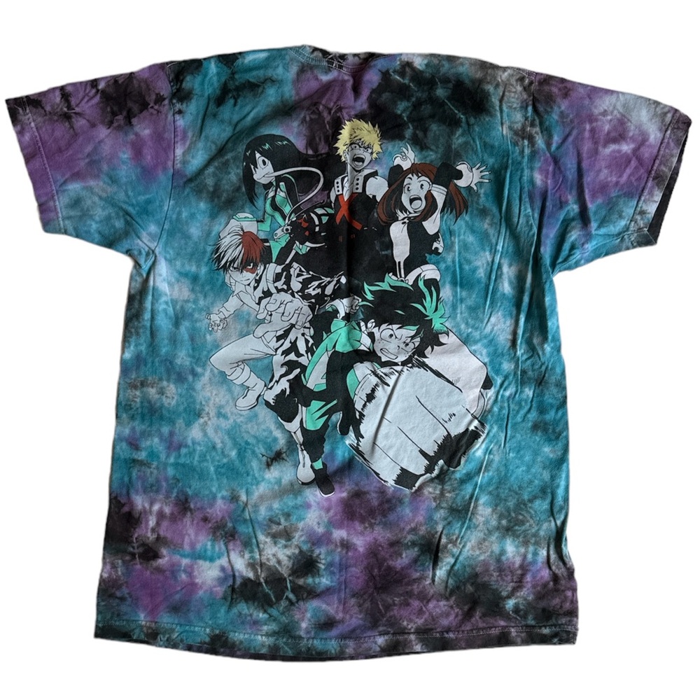 Tokyo Ghoul & My Hero Academia Tie-Dye T-Shirts by Funimation - Picture 5 of 9